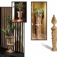 Renato Costa, classical decorative planters and vases, baroque stone planter, large decorative vases stone pots buy in Spain